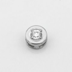 Серебряная подвеска Камушек 131109-4