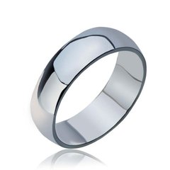Серебряное обручальное кольцо "Classic 5mm", 16