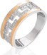 Серебряное женское кольцо "Aysedora", Белый, уточнюйте, Белый
