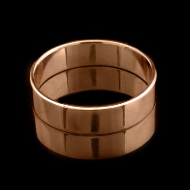 Золотое обручальное кольцо Американка 5мм, 17.5, 2.73