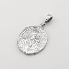 Серебряная ладанка Пресвятая Богородица p13798