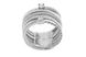 Серебряное кольцо с фианитами СК11018, уточнюйте