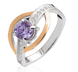 Серебряное женское кольцо "Agnis", Белый, уточнюйте, Белый