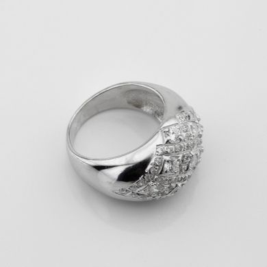 Серебряное кольцо с фианитами 11449-4, уточнюйте