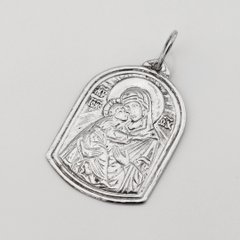 Серебряная ладанка Пресвятая Богородица p13817