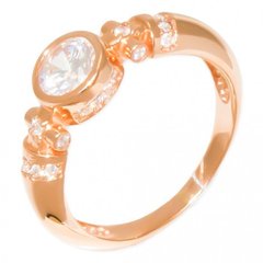 Золотое кольцо "Camellia", 19.5, 2.23, Белый
