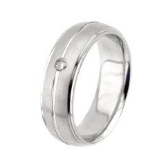 Серебряное обручальное кольцо 19009s-fia, уточнюйте