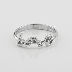 Серебряное кольцо LOVE 111100-4, уточнюйте