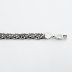 Срібний браслет ланцюжок на руку 875В 2/19 19 см