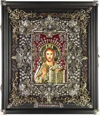 Фото Икона литая Иисус Христос Спаситель