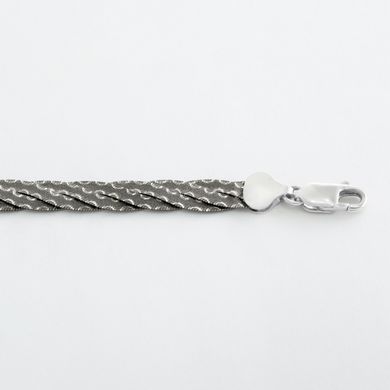 Срібний браслет ланцюжок на руку 875В 2/19 19 см