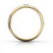 Золота обручка з діамантом "Sienna", уточнюйте, 1Кр57-0.04-4/4, Білий