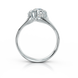Золотое кольцо с бриллиантами "Rebel", уточнюйте, 12Кр57-0.07-4/4; 1Кр57-0.22-4/4, Белый