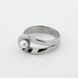 Зображення Срібна каблучка з перлами 11011264 Діамант, 18 размер