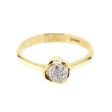 Золотое кольцо с бриллиантами RA00159, уточнюйте