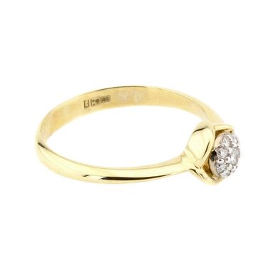 Золотое кольцо с бриллиантами RA00159, уточнюйте