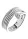 Фото Серебряное кольцо "Гвоздь" с натуральными камнями 1572437б