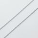 Зображення Срібний ланцюжок на талію плетіння Якірне (90 см)