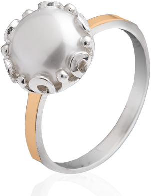 Серебряное женское кольцо "Sofia", уточнюйте, Белый