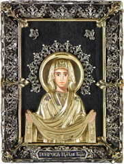 Фото Ікона настінна Покров Пресвятої Богородиці