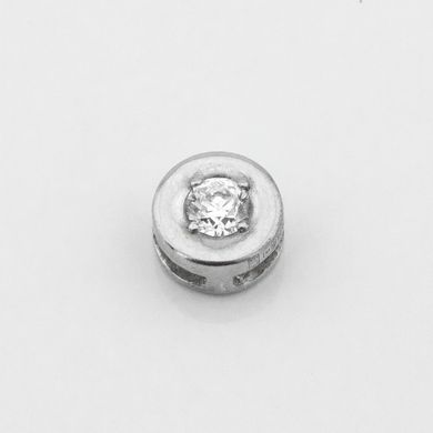 Серебряная подвеска Камушек 131109-4