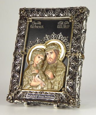 Фото Ікона настінна Петро і Февронія