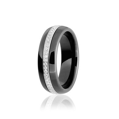 Серебряное кольцо с керамикой КК2ФК/1000-16