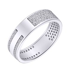 Серебряное кольцо-комплект КК2Ф/2049