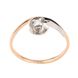 Золотое кольцо с бриллиантом YZ32562, уточнюйте