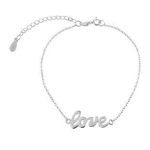 Фото Серебряный браслет "Love" Б2/800