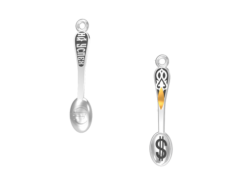 Серебряная подвеска "Spoon"