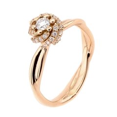 Золотое кольцо с бриллиантами YZ5814, уточнюйте