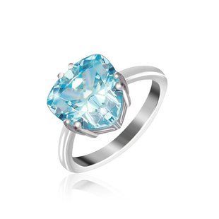 Серебряное кольцо КК2ФТ/399, 15.5