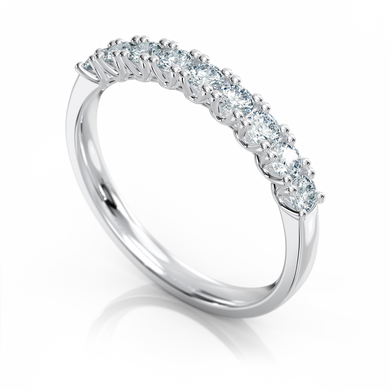 Золотое кольцо с бриллиантами "Molly", уточнюйте, 9Кр57-0,30-2/1, Белый