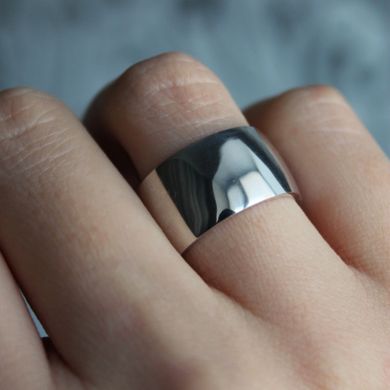 Серебряное кольцо "Span", 15