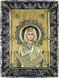 Зображення Ікона настінна Покров Пресвятої Богородиці з сухозлітним золотом