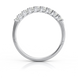 Золотое кольцо с бриллиантами "Molly", уточнюйте, 9Кр57-0,30-2/1, Белый