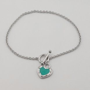 Серебряный браслет Сердечко b15752, 16