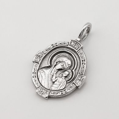 Серебряная ладанка Пресвятая Богородица p13799