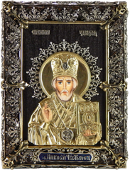 Фото Настільна ікона Святий Миколай Чудотворець