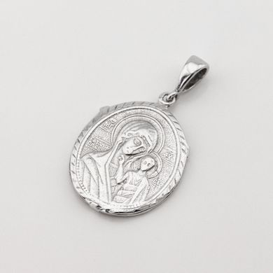 Серебряная ладанка Пресвятая Богородица p13798