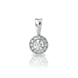Золотая подвеска с бриллиантами "Universe", 0.74, 1Кр57-0,27-4/2; 12Кр57-0,08-2/4, Белый