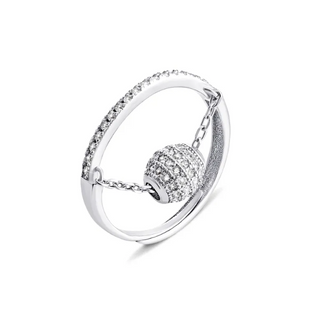 Серебряное кольцо К2Ф/1301, 18