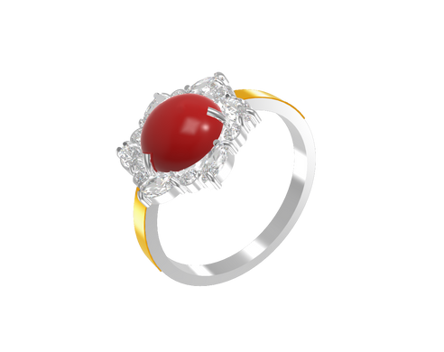 Серебряное женское кольцо "Sicily", уточнюйте, Микс цветов