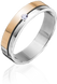 Серебряное обручальное кольцо "Feliche", уточнюйте, Белый