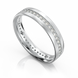 Золотое обручальное кольцо с бриллиантами "Maisie", уточнюйте, 48Кр57-0,19-1/2, Белый