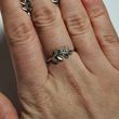 Серебряное кольцо "Laurel", 15