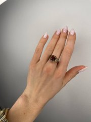 Серебряное кольцо з нано султанитом, уточнюйте