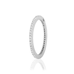 Серебряное кольцо с фианитом К2Ф/242