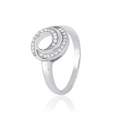 Серебряное кольцо КК2Ф/423, 17.5